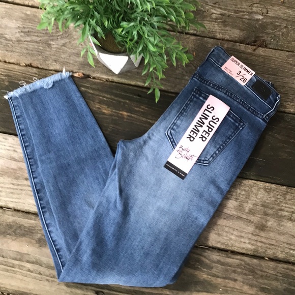 Celebrity Pink Denim - Celebrity Pink Body Sculpt Skinny Distressed Jean